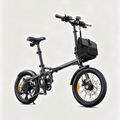 Gris sidéral-Bicicleta Eléctrica Plegable ZIP