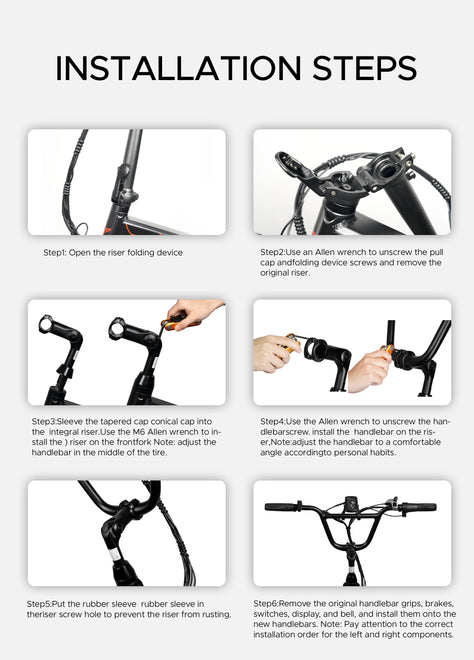 BMX Handlebar for EP-2 Boost/EP-2 Pro/Engine X