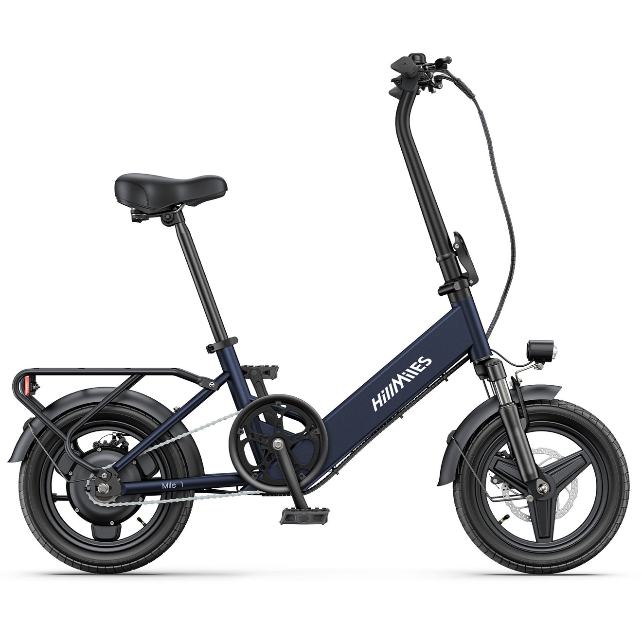 Hillmiles Mile 1 Ultrakompaktes Klapp-E-Bike | 250W Motor | 36V 10.4Ah | 60km Reichweite