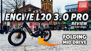 Engwe L20 3.0 Pro Review EU and U.K. Legal E-Bike
